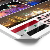 Aleppo - Syrien - Mosaik - Poster (Ecke)