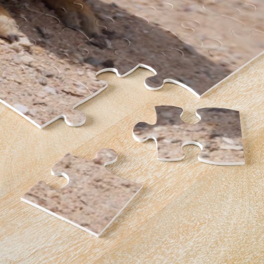 Alert Meerkat Stehend Jigsaw Puzzle (Seite)