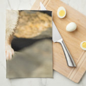 Alert Weasel Geschirrtuch (Viertel Falte)