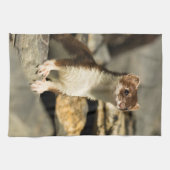 Alert Weasel Geschirrtuch (Horizontal)