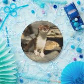 Alert Weasel Pappteller (Party)