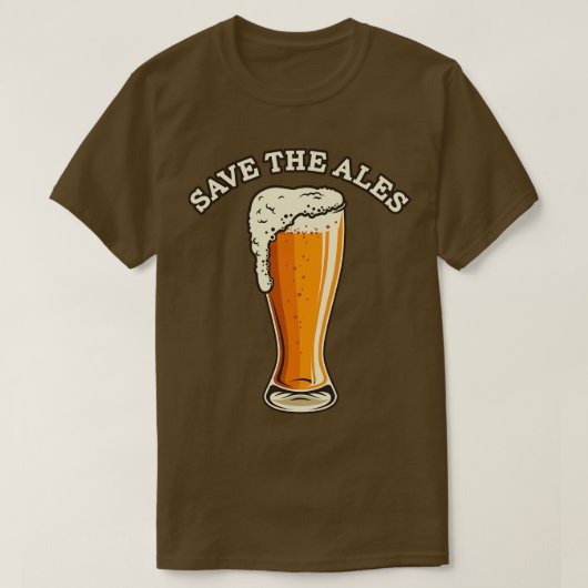 Ales Bier gerettet T-Shirt (Design vorne)