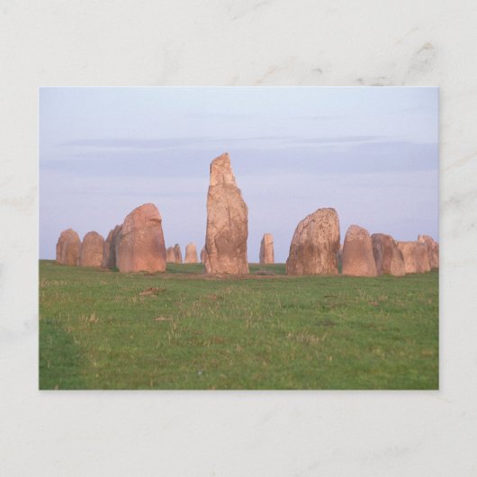 Ales Stenar 'Ship Setting' Steinkreis Postkarte (Vorderseite)