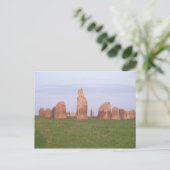 Ales Stenar 'Ship Setting' Steinkreis Postkarte (Stehend Vorderseite)