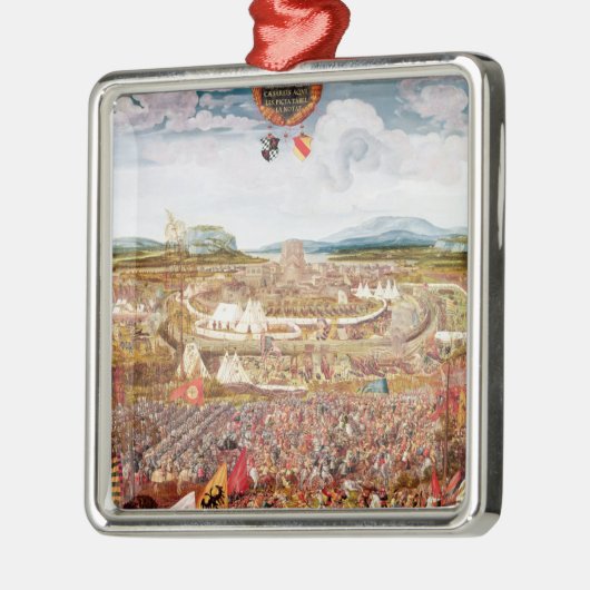 Alesia belagerte durch Julius Cäsar Ornament Aus Metall (Links)