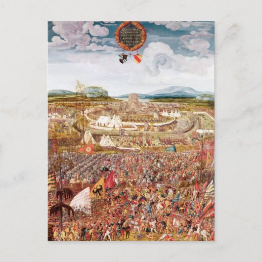 Alesia Besieged von Julius Cäsar Postkarte (Vorderseite)