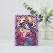 Alessa - Sinti und Roma Hexenkarte Postkarte (Stehend Vorderseite)