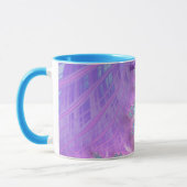 ALESSANDRA ~ GLOSSY 3D Glossy Green Lila Blue ~ Tasse (Links)