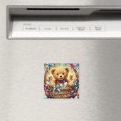 ALESSANDRA ~ Oster-Teddybär ~ Magnet (In Situ (Geschirrspüler))