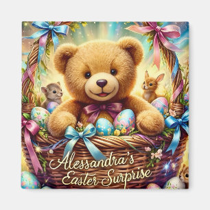 ALESSANDRA ~ Oster-Teddybär ~ Magnet