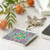 ALESSANDRA Religious Cross ~ Personalisiert ~ Schlüsselanhänger (Seite)