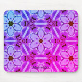 ALESSANDRA ~Ribbons Bows Pattern ~ Personalisiert Mousepad (Vorne)