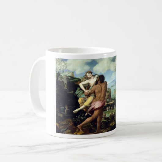 Alessandro Allori die Abduktion von Proserpine Kaffeetasse (Vorderseite Links)