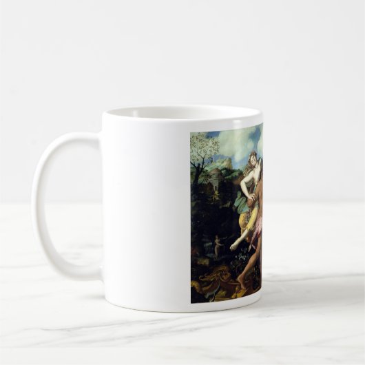 Alessandro Allori die Abduktion von Proserpine Kaffeetasse (Links)