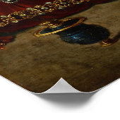 Alessandro Allori - Leib Christi verkündet Poster (Ecke)