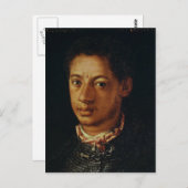 Alessandro de Medici von Agnolo Bronzino. Postkarte (Vorne/Hinten)