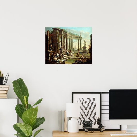 Alessandro Magnasco Bacchanale Poster (Heimbüro)