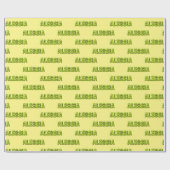 Alessia Kiwi Fruit Geschenk papier Geschenkpapier (Flach)