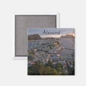 Alesund Magnet (Vorderseite/Rückseite)