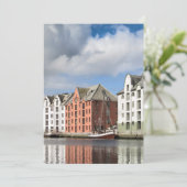 Alesund Norwegen Card (Stehend Vorderseite)