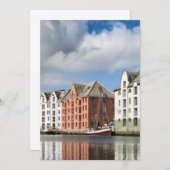 Alesund Norwegen Card (Vorne/Hinten)