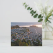 Alesund Norwegen Feiertagspostkarte (Stehend Vorderseite)