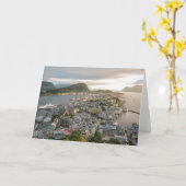 Alesund Norwegen Karte (Gelbe Blume)