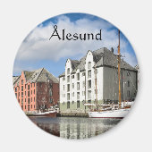 Ålesund Norwegen Magnet (Vorne)