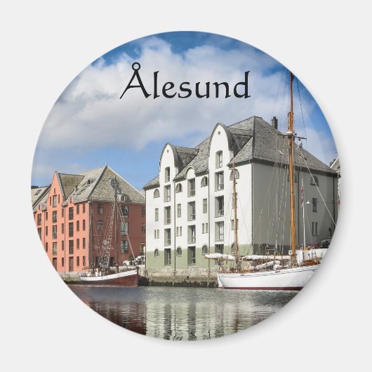 Ålesund Norwegen Magnet (Vorne)