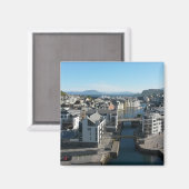 Alesund, Norwegen Magnet (Vorderseite/Rückseite)