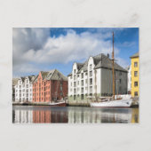 Alesund Norwegen Postkarte (Vorderseite)