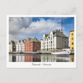 Alesund Norwegen Postkarte