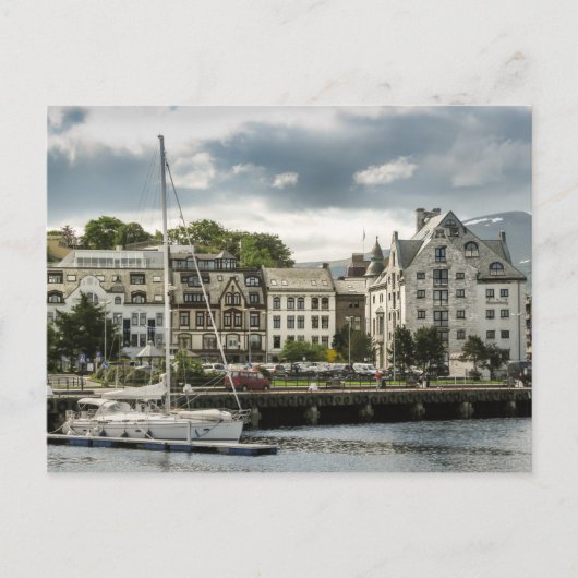 Alesund Norwegen Postkarte (Vorderseite)