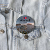 Alesund Norwegen Souvenir Button (Beispiel)