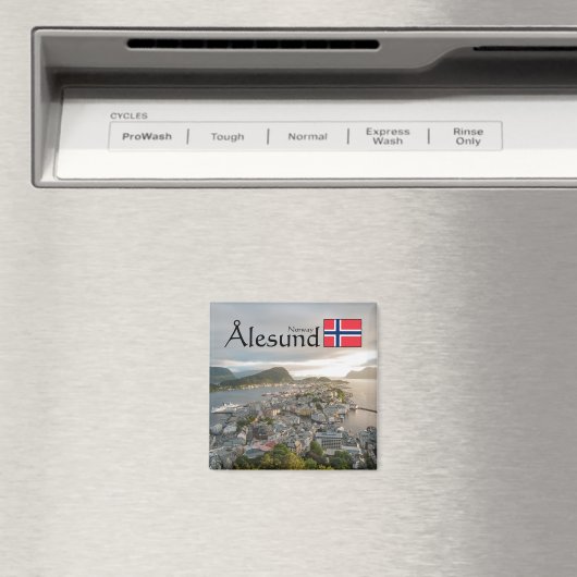 Alesund Norwegen Souvenir Magnet (In Situ (Geschirrspüler))