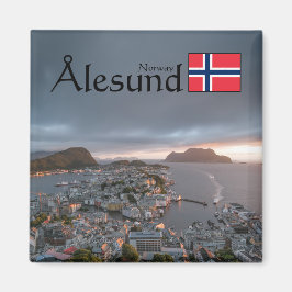 Alesund Norwegen Souvenir Magnet