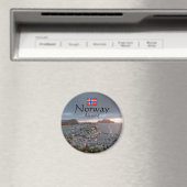 Alesund Norwegen Souvenir Magnet (In Situ (Geschirrspüler))