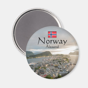 Ålesund Norwegen Souvenir Magnet