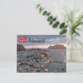 Alesund Norwegen Souvenir Postkarte (Stehend Vorderseite)