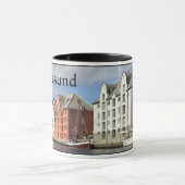 Alesund Norwegen Souvenir Tasse (Zentrum)