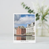 Alesund Norwegen Travel Foto Postkarte (Stehend Vorderseite)