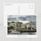 Alesund Postkarte (Vorne/Hinten)