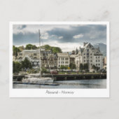 Alesund Postkarte (Vorderseite)