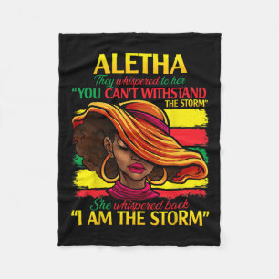 Aletha Vorname Familienname Schwarze Geschichte Mo Fleecedecke