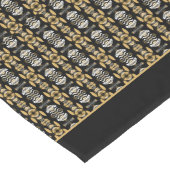 Aletha w/Black Trim  Großer Tischläufer (Ecke)