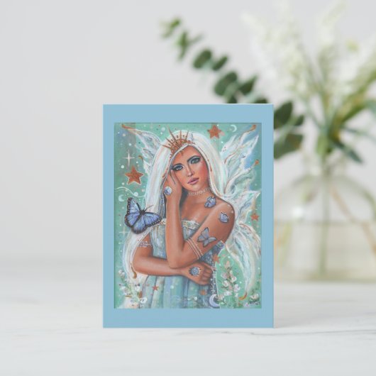 Aletta goddess fee von Renee Lavoie Postkarte (Stehend Vorderseite)