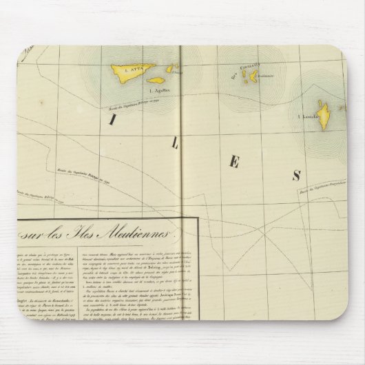 Aleutische Inseln, Asien 38 Mousepad (Vorne)