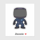 Alex Albon Custom Mini Abbildung: F1 2023 Saison Aufkleber (Blatt)