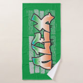 Alex deinen Namen Bath Handtuch Badehandtuch (Badehandtuch)