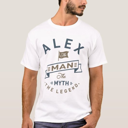Alex der Mann T-Shirt (Vorderseite)